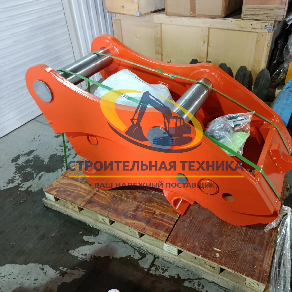 ST30250 — Быстросъемное устройство (квик-каплер гидравлический) на ZX330-3 ST