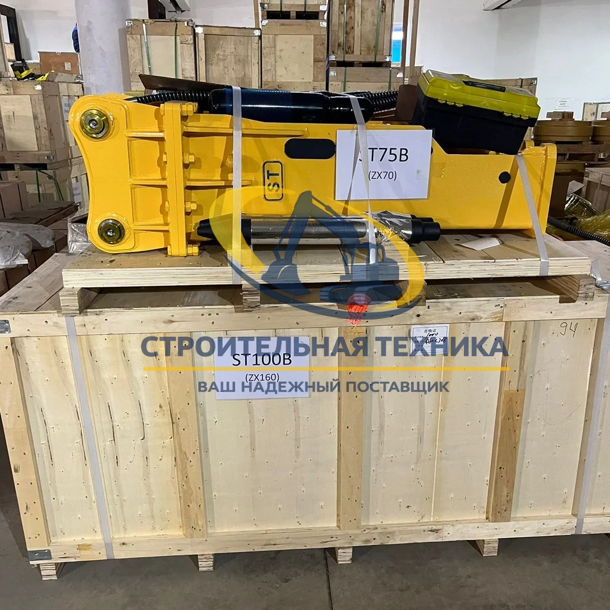 ST32602 — Гидромолот ST breaker 75B для Komatsu PC70