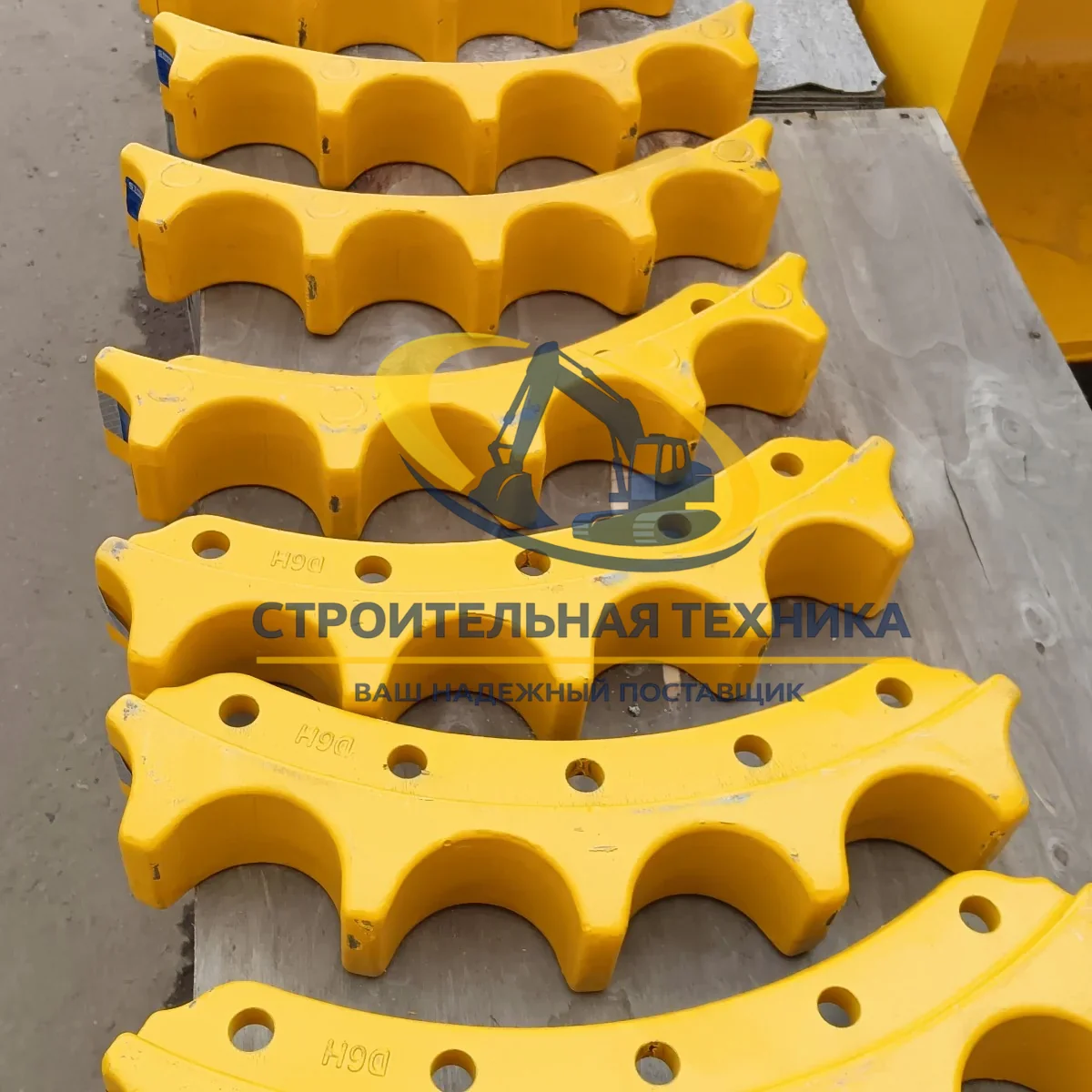 8E9041 — Группа сегментов цепи D6H/D6R/D6T (5шт x 5отв x Z=5) (8E9041) STrack