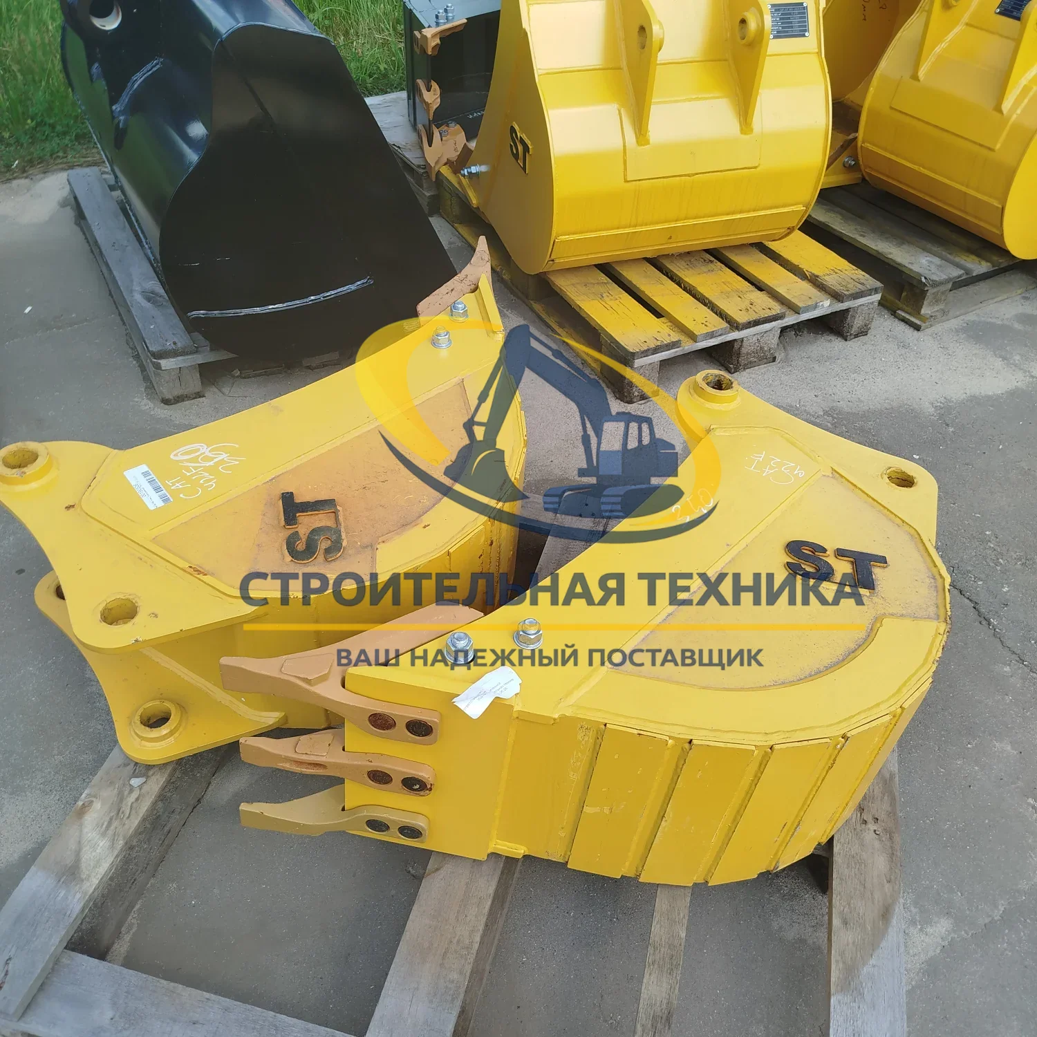 ST30821 — Ковш задний для CAT422F ширина 350мм (0,09м3) (ST1)