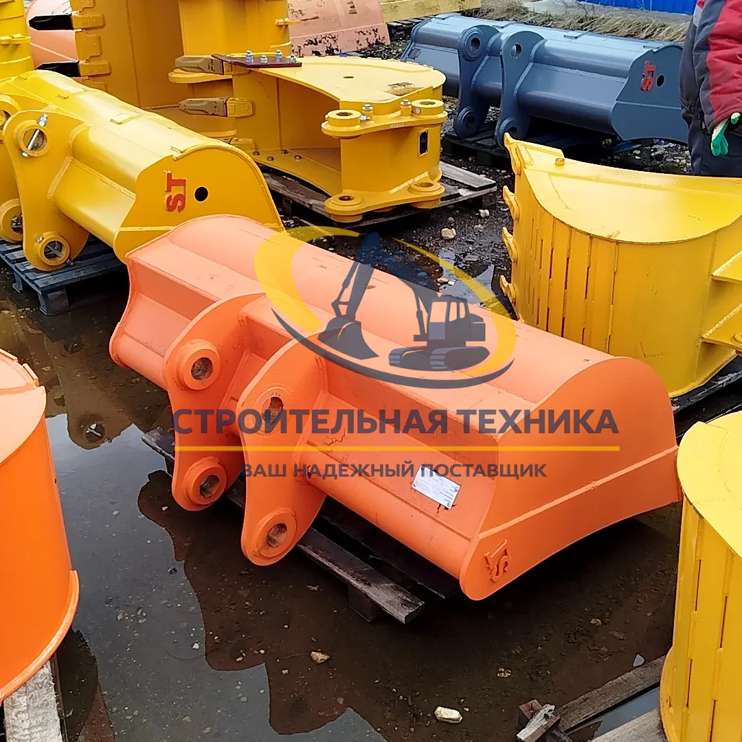 ST00223 — Ковш планировочный для Hitachi ZX130 (0,57м3) ширина 1600мм.