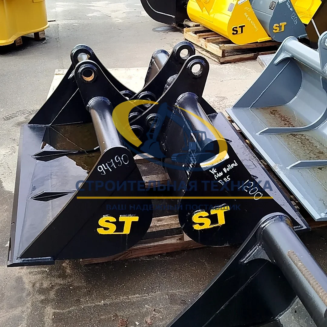 ST00248 — Ковш планировочный для New Holland B115 ширина 1200мм. (0,21м3) (ST1)
