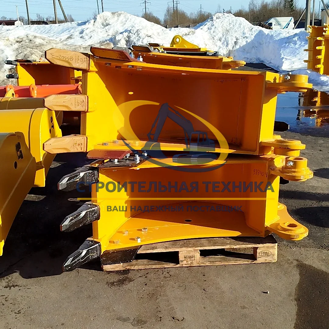 ST30991 — Ковш траншейный для Hyundai R170W-9S (0,4м3) ширина 600мм,коронки скальные J350 (3шт) (ST1)