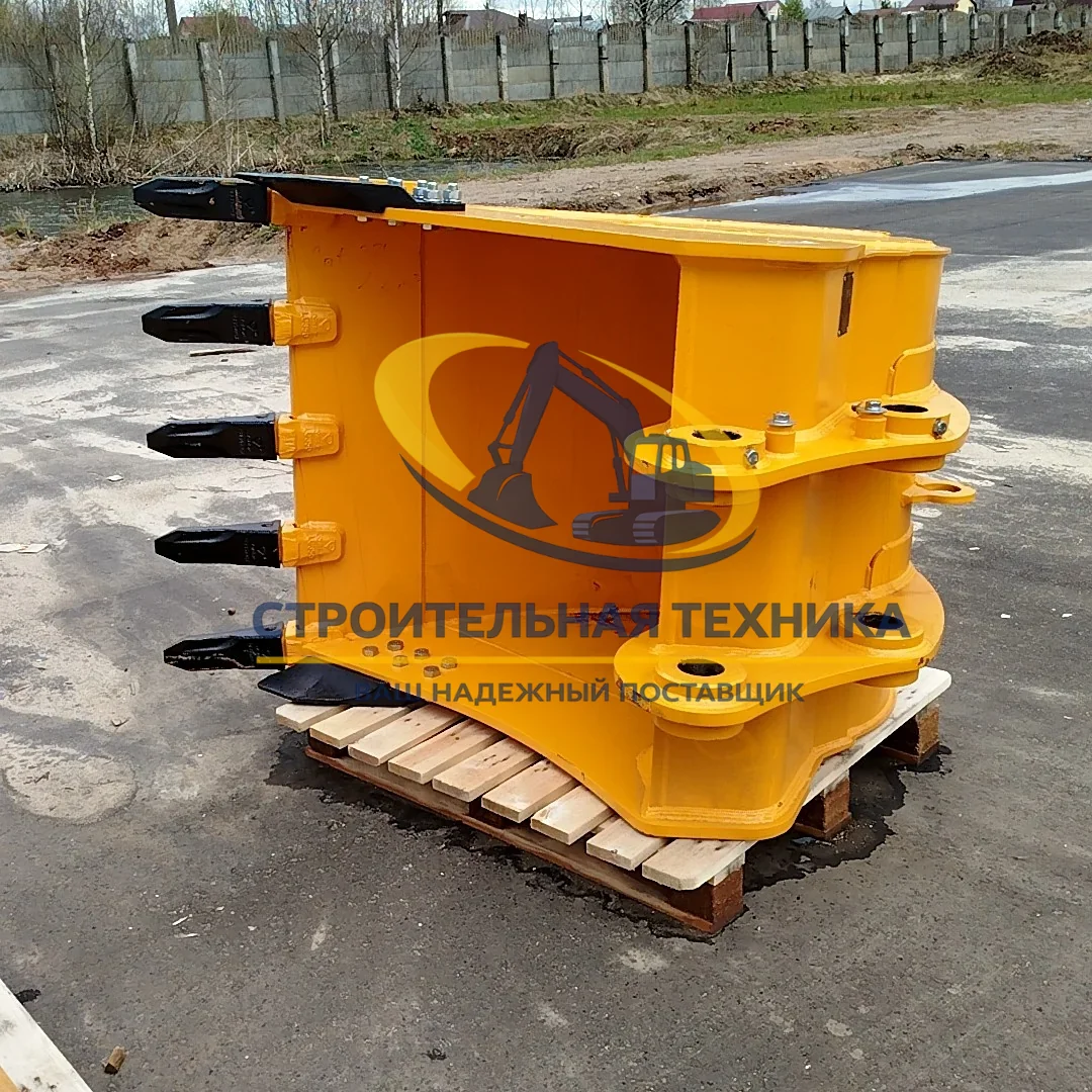 ST31011 — Ковш усиленный для CAT320D (1.1m3) ширина 1200мм (коронки J350) (ST1)