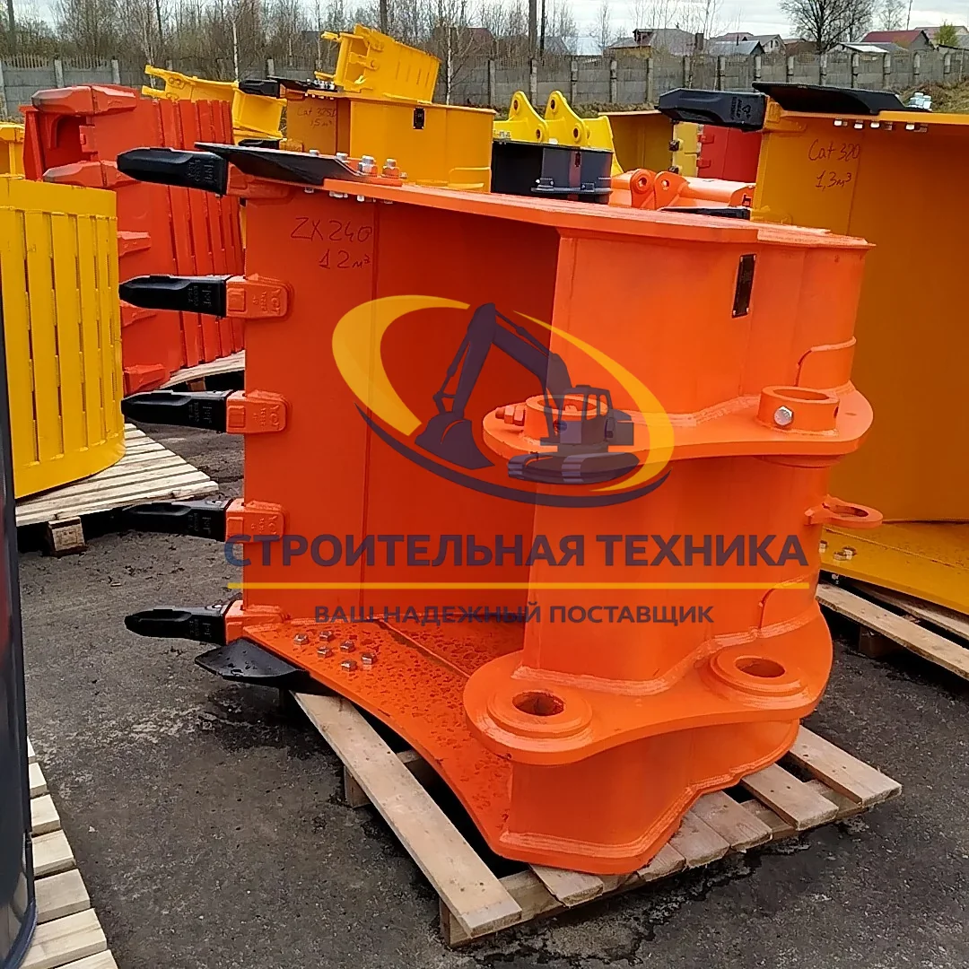 ST31039 — Ковш усиленный для Hitachi ZX240-5G (1,2m3) ширина 1300мм (коронки J350) (ST1)