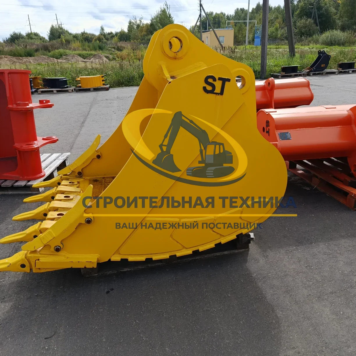 ST31076 — Ковш усиленный для Komatsu PC300-8 (1,65m3) ширина 1500мм (ST1)