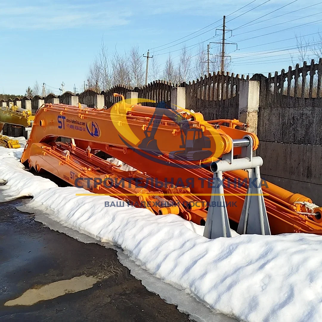 ST31184 — Комплект УРО ZX200-3: Стрела 9м, рукоять 7м+тормозной клапан, гидроцилиндр рукояти и ковша ...