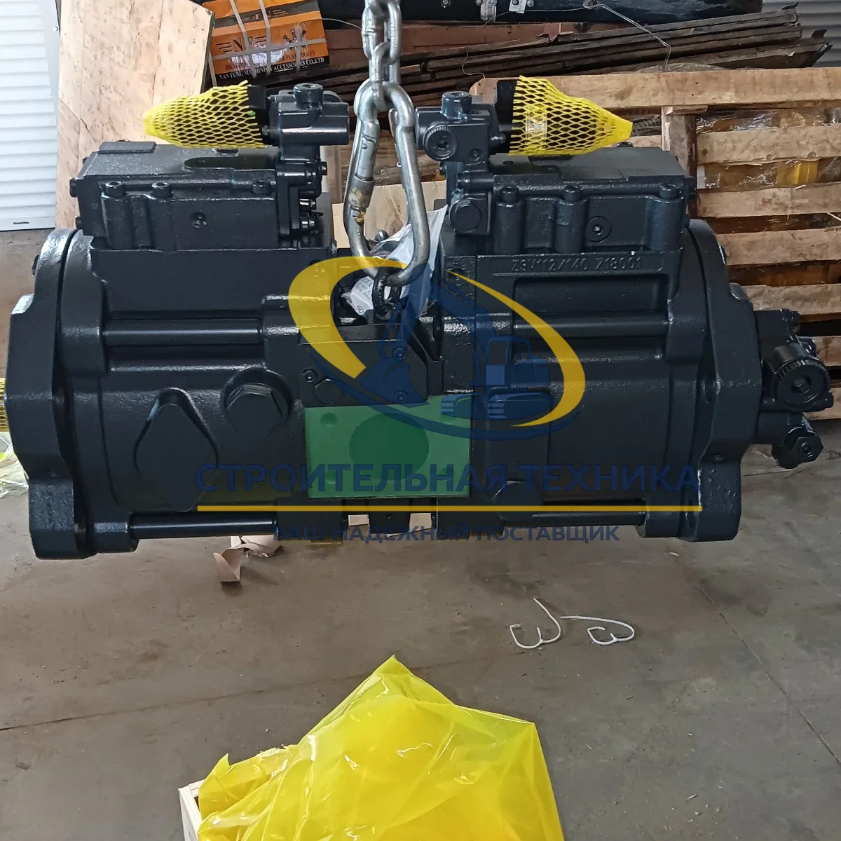 K3V112DT-1E42-14T — Основной гидравлический насос Volvo EC220/EC235D K3V112DT-1E42-14T (ZW)
