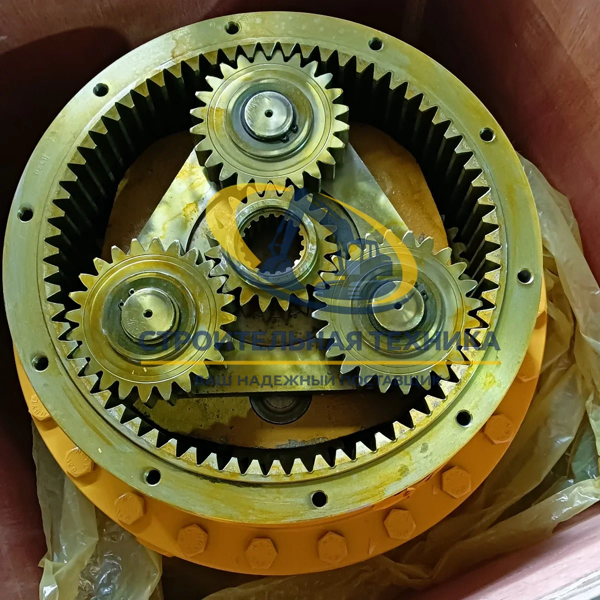 208-26-00211 — Поворотный редуктор без мотора Komatsu PC400-7, 208-26-00211 ZW