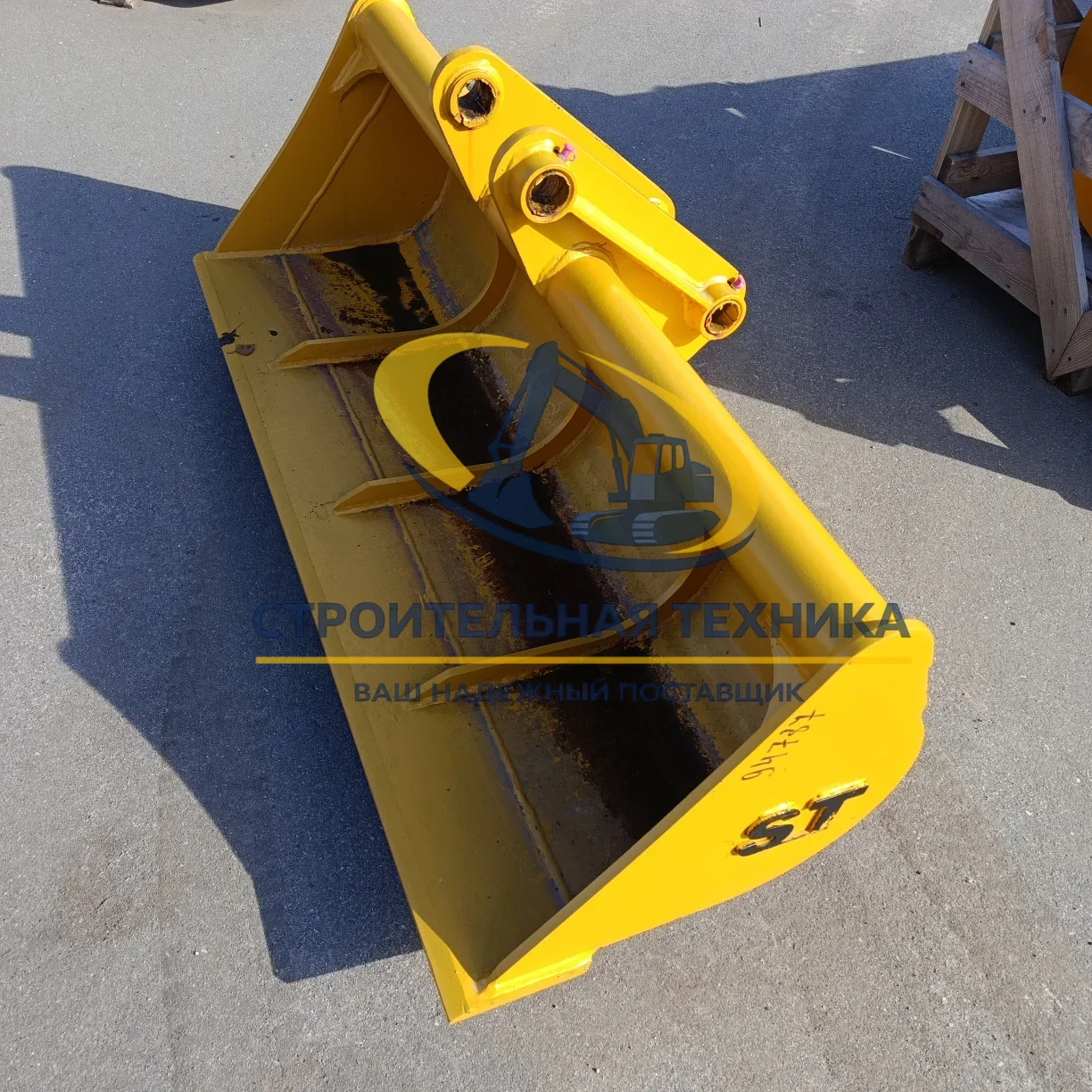 ST30845 — Ковш задний планировочный для JCB 3CX ширина 1500мм.(0,26m3) со втулкой (палец 44,5) (ST1)