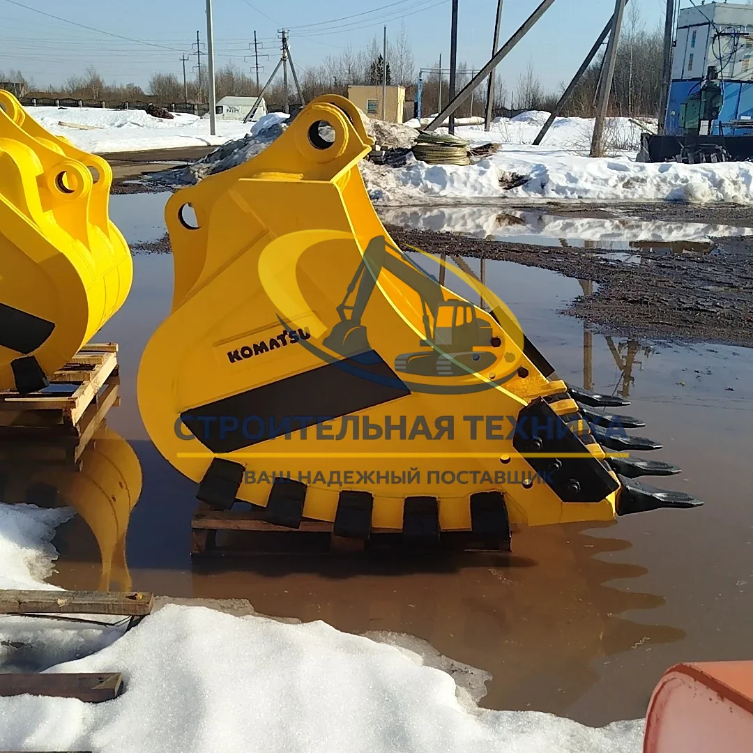 ST30965 — Ковш скальный Komatsu PC200/210/220 (1,0 м3)(Межзубка 208-934-Z170, Защита шва HS140-110. коронка 20