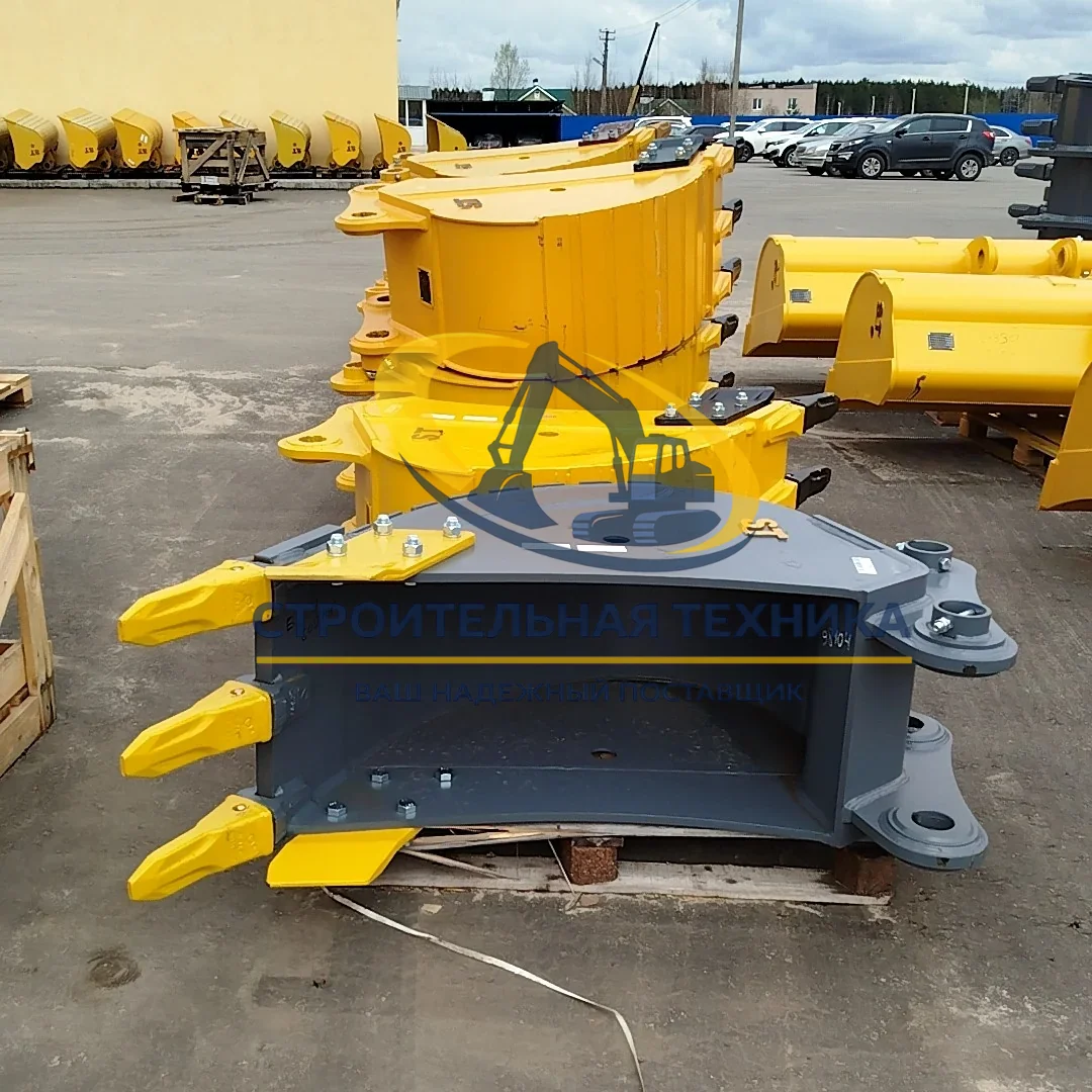 ST00599 — Ковш траншейный для Volvo EC240 (0,4м3) ширина 600мм,коронки скальные J350 (3шт) (ST1)
