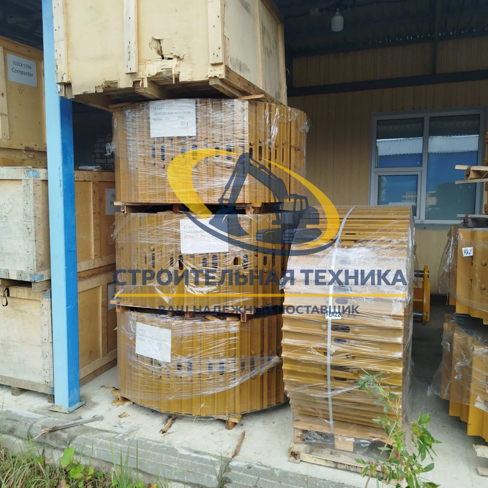 195-9348,JBA0114 — Гусеница в сборе JCB260LC,CAT324DL 3G, (195-9348,JBA0114) 600*8mm, 51зв, М20 STrack